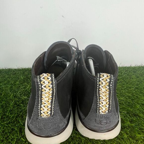 UGG Chukka Boots Men Size 10.5 Freamon Waterproof Shoes Blue Suede - Picture 3 of 7